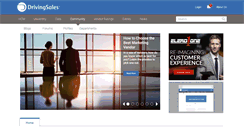 Desktop Screenshot of drivingsales.com